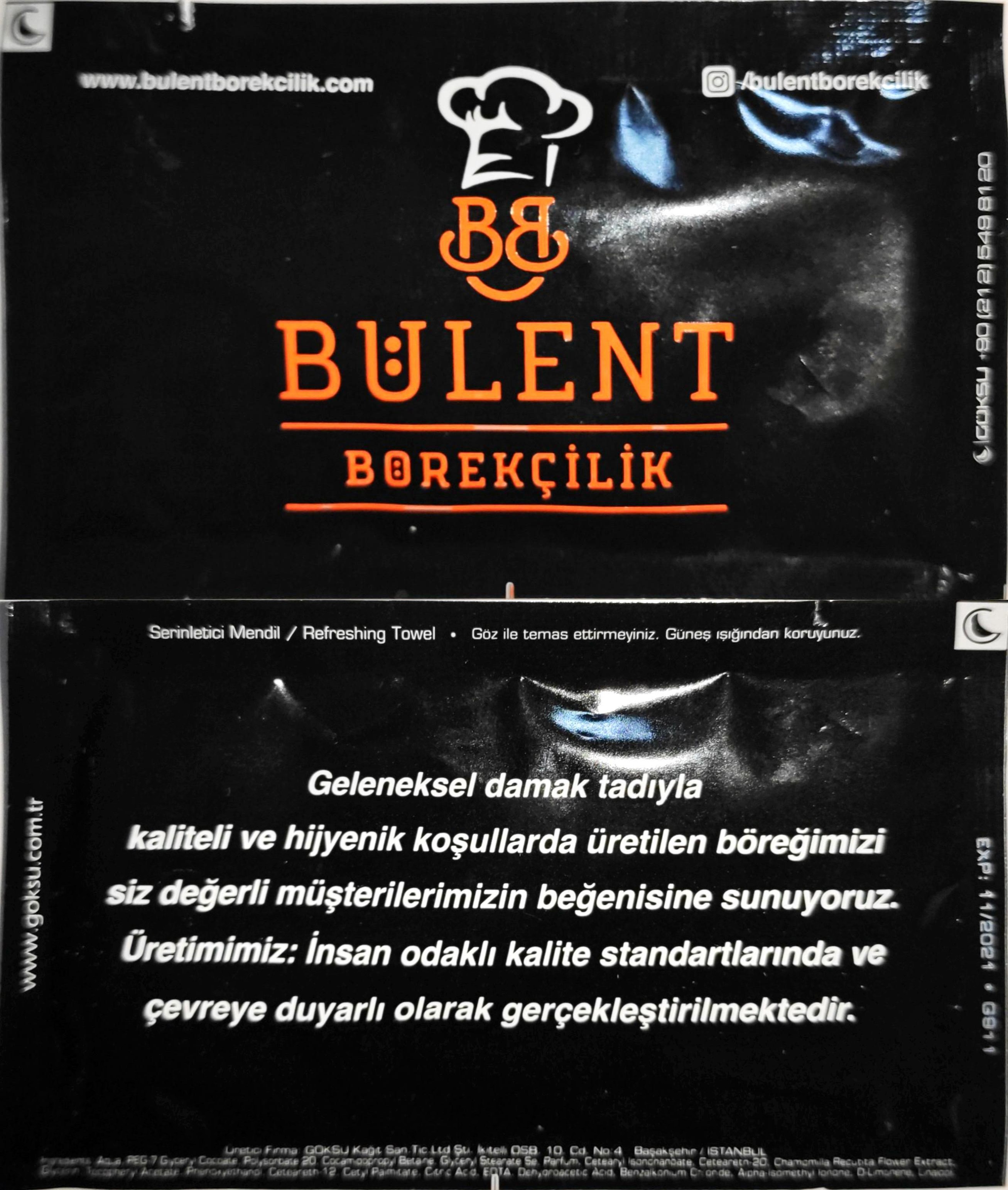 0572 Bülent Börek - Sefaköy